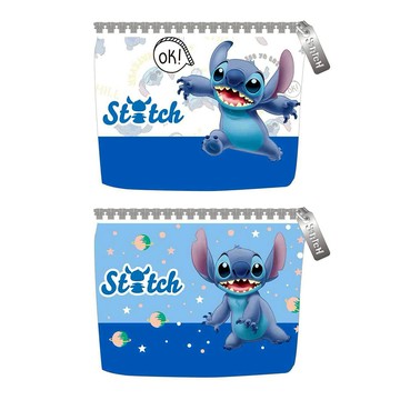 迪士尼(史迪奇)皮質造型零錢包(款式隨機出貨)