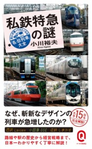  小川裕夫   私鉄特急の謎 思わず乗ってみたくなる「名・珍列車」大全 イースト新書Q