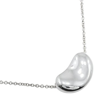 【日本直運】蒂芬妮 TIFFANY&Co. 豆豆項鍊 艾爾莎‧佩雷蒂 銀 925 約 10.9g женский 【二手】