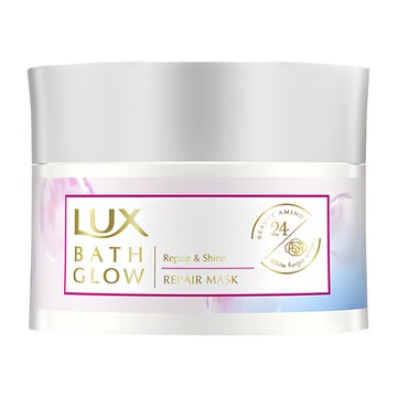 LUX 麗仕 Bath Glow 修復亮澤髮膜 Repair & Shine  185g  1罐