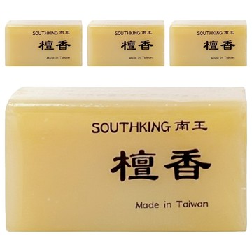 LANOWN 南王 沐浴皂 檀香  4個  100g
