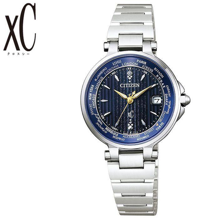 【ソーラー、希少】シチズン　クロスシー　ネイビー　J710-S097100 ソーラー、希少】シチズン クロスシー ネイビー J710-S097100