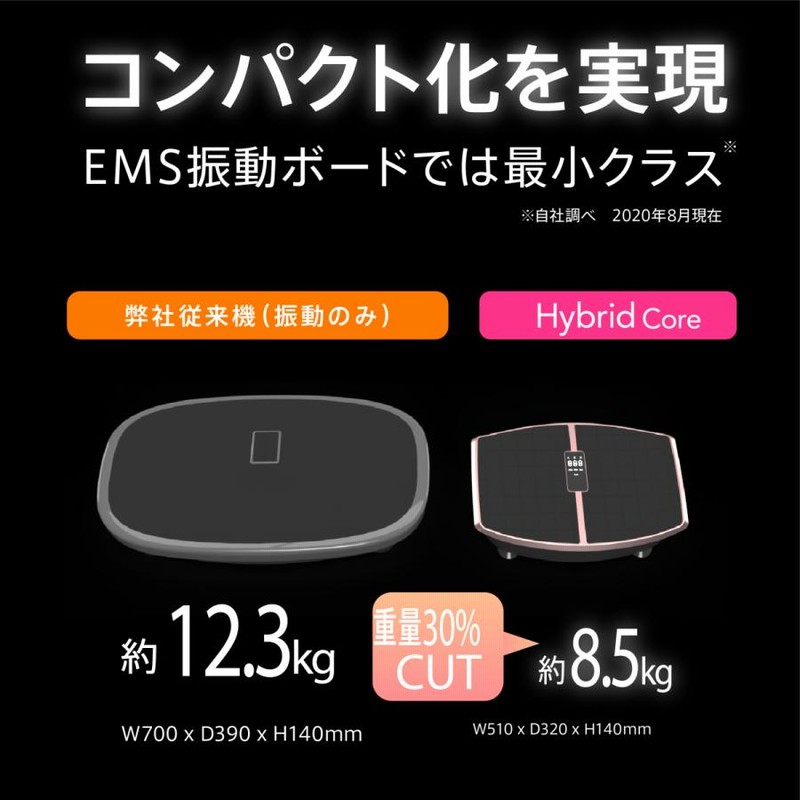 ハイブリッドコア HYBRID CORE 振動EMS 振動ボード 宅トレ
