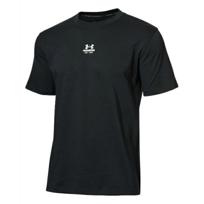 アンダーアーマー Tシャツ 半袖 メンズ UA ヘビーウエイト チャージドコットン ショートスリーブ Tシャツ グラフィック 1371910-001 UNDER ARMOUR