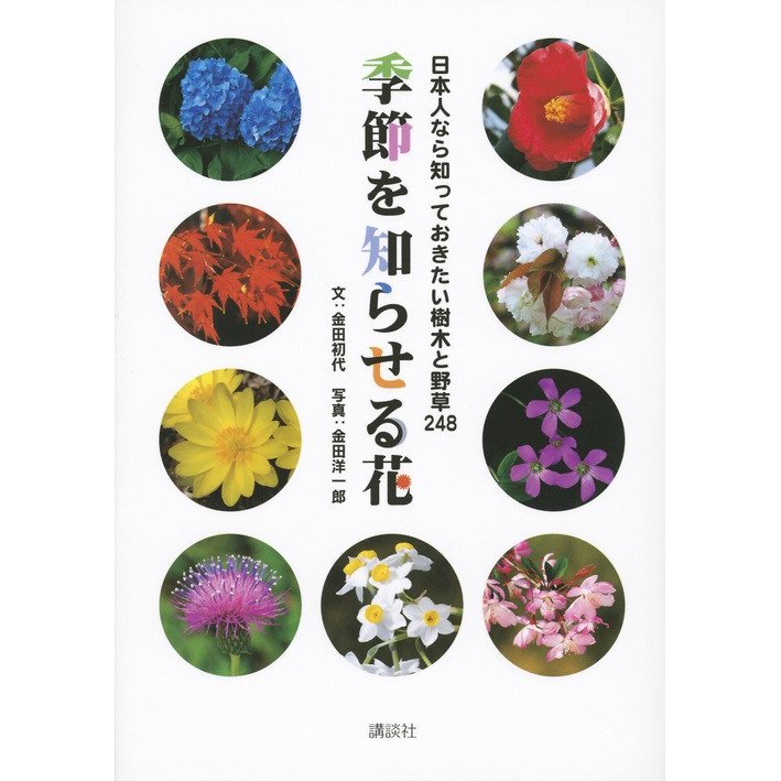 季節を知らせる花 日本人なら知っておきたい樹木と野草248 金田初代 文 金田洋一郎 写真