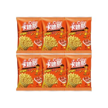 【卡迪那】德州薯條-茄汁口味(70g*6包/組)｜信用卡分期限購1組