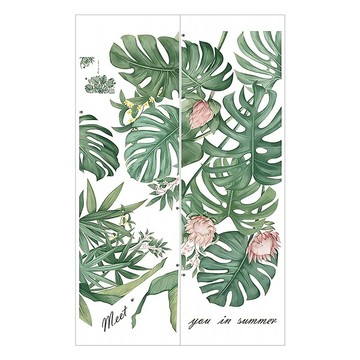 ins 歐風壁貼系列 PVC材質 2片  綠色  30 x 90cm