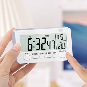 鬧鐘學生起床學習定時神器兒童女男電子時鐘智能計時器廚房2022款【益三和】可開發票