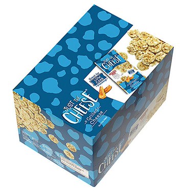 Just The Cheese Crunchy Minis Gluten Free Grilled Cheese 16 Packs