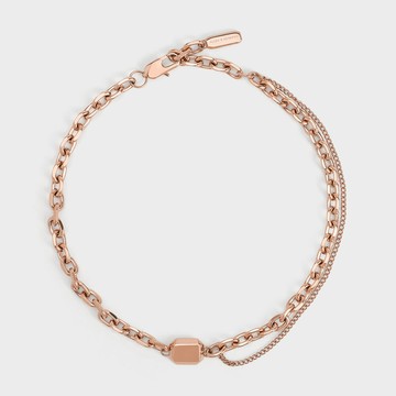 Keziah 雙鍊方塊項鍊