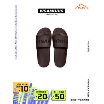 visamoris允莫蘇春季款TOP一字拖輕便舒適防滑運動拖鞋2025新款