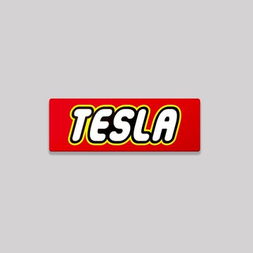 TESLA/TOY/鋁牌飾貼 SunBrother孫氏兄弟