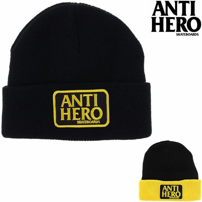 アンタイヒーロー ニット キャップ ） ANTI HERO RESERVE PATCH