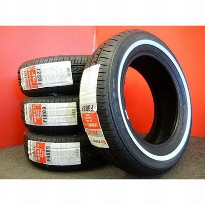 スチールにホワイトリボンタイヤセット☆165/65R13☆初期型ワゴンRなど