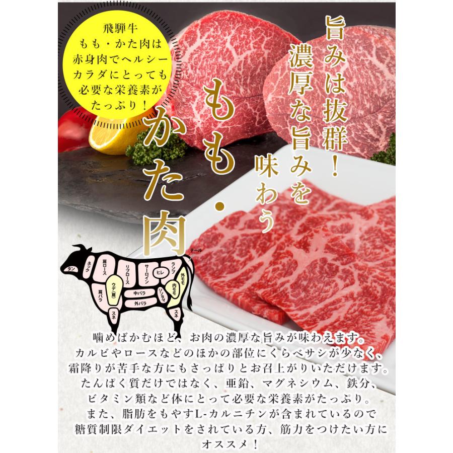 お歳暮 2023 肉 ギフト 飛騨牛 もも かた肉 焼肉 800g A4〜A5等級 約3-4人 牛肉 和牛 帰省土産 冬ギフト 化粧箱入 焼き肉 赤身 黒毛和牛 御祝 内祝