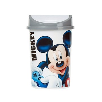 Disney 迪士尼 塑膠垃圾桶 4.5L  米奇  13 x 27cm