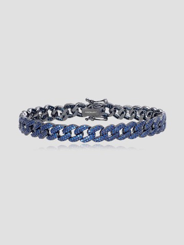 Pave Chain Bracelet [Dark Blue]