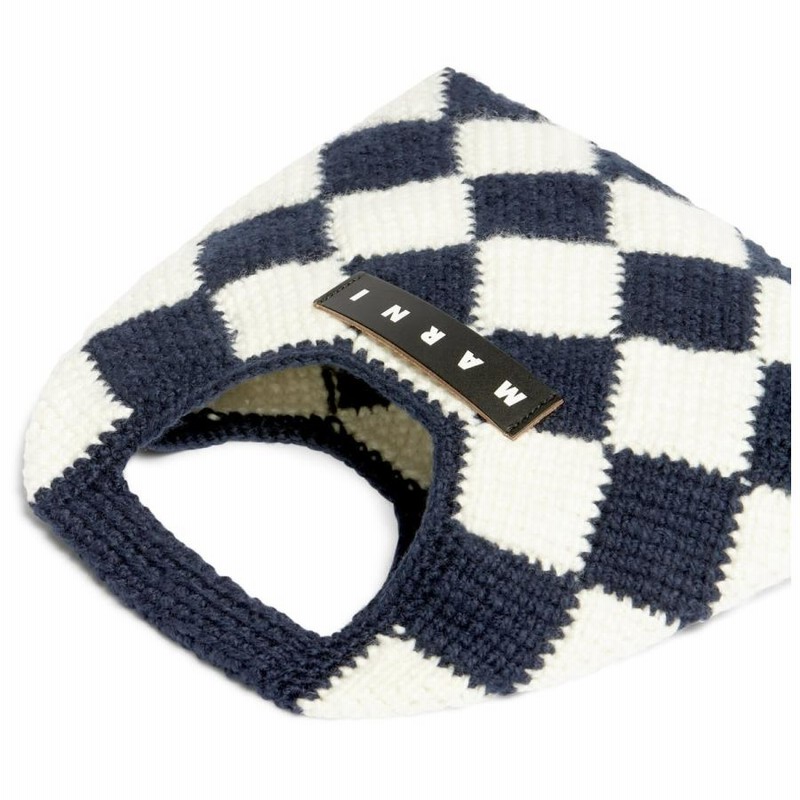 MARNI MARKET マルニ マーケット スモール テックウール バッグ 通販 