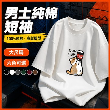 台灣出貨 100%純棉 日系印花T恤 M-5XL 男裝 寬版落肩 潮流穿搭 休閒男裝 男短袖上衣 夏季 男短袖上衣 TF