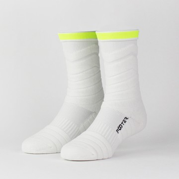 FOOTER 【除臭襪】Beat It! 輕壓力排球襪-(ZH157-黃)