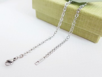 3mm鋼鍊(單鍊) 長55-85cm  男鍊中性鍊毛衣鍊長項鍊