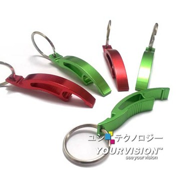 其他事務用品 《三入組》鋁合金開瓶器(附鑰匙圈)