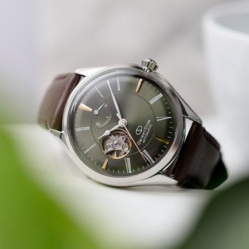 ORIENT STAR 東方之星 Open Heart 系列 半鏤空機械腕錶-40.4mm RE-AT0202E