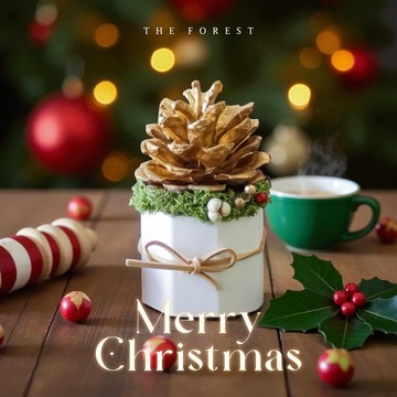 聖誕老人送禮🎅🏼快速出貨【癒森林】Lucky Pinecone 聖誕閃金松果擴香（贈送5ml香氛油）交換禮物首選  射手座生日禮物