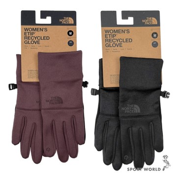 The North Face 北面 可觸控手套 女款 紫/黑【運動世界】NF0A4SHBBQ7/NF0A4SHBJK3