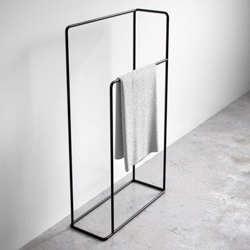 公司貨 免運 超低價 北歐免打孔落地浴室毛巾架收納置物架衛生間浴巾架抹布掛架掛