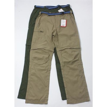 外貿單春夏季男士百搭簡約可拆卸式長褲戶外登山速干透氣休閑褲