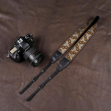 cam-in繡花通用型 單反數碼照相機背帶 微單攝影肩帶cam8456