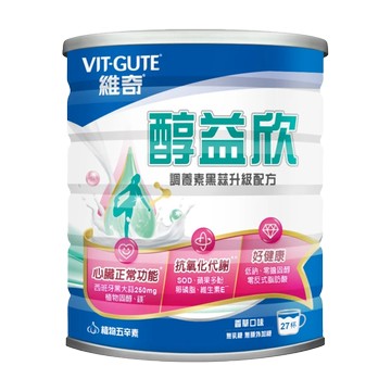 [維奇] 醇益欣 黑蒜升級調養素 810g/罐