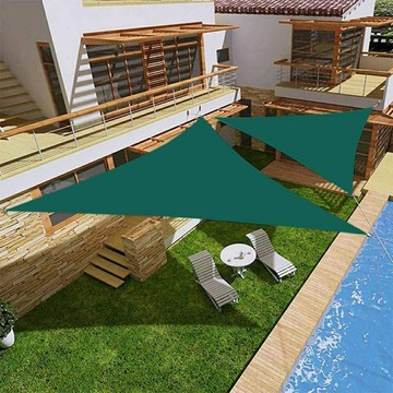 420D牛津布遮陽佈防水防曬遮陽帆 戶外陽臺遮陽篷 正方形遮陽四角帆 防紫外線抗老化防曬布汽車擋雨遮陽蓬