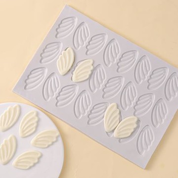 天鵝翅膀硅膠模具蛋糕裝飾翻糖干佩斯巧克力烘焙模具DIY烘焙工具