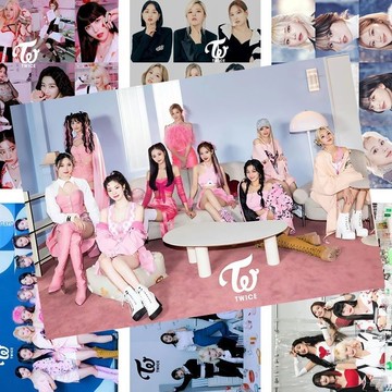 春季上新🌸桃園出貨🌸twice海報俞定延平井桃樸志效周子瑜林娜璉周邊房間壁紙宿舍壁畫