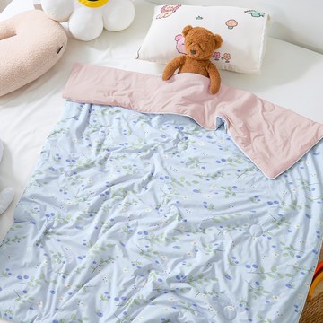 涼被 / Cool-Fi 極涼 / 膠原蛋白抗菌兒童涼被 / 藍果藏兔