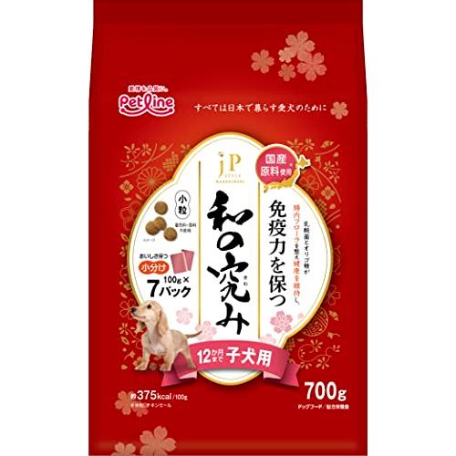 ジェーピースタイル 和の究み 小粒 12か月まで子犬用 700g(100g×7)