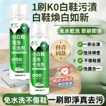 隔日到店💥鞋子清潔劑 乾洗 小白鞋清潔噴劑 洗鞋神器 慕斯泡沫乾洗劑 清潔劑去污噴劑 球鞋 免洗泡沫 去污 去漬 清洗