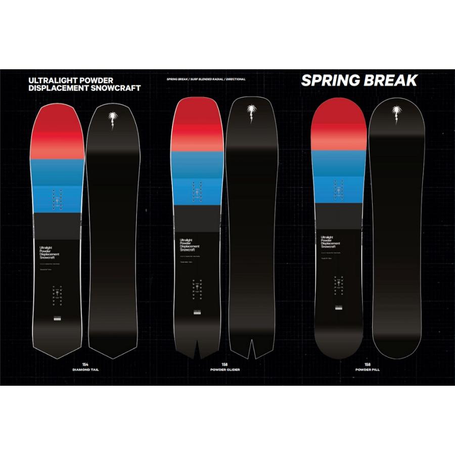 CAPITA * 送料無料 ULTRALIGHT SPRING BREAK 154 DIAMOND TAIL