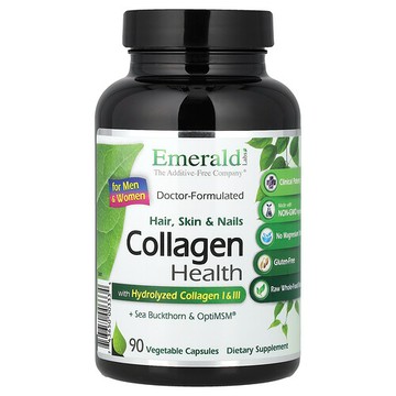 Emerald Laboratories, Collagen Health for Men & Women，90 粒素食膠囊