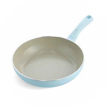 GreenPan GreenChef 鑽石陶瓷塗層不沾平底鍋 Sandstone系列 26cm (粉彩藍)(不挑爐具,IH爐適用)(洗碗機適用)