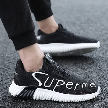 FINDSENSE品牌 秋冬款 新款 日本 男 高品質 飛織運動鞋 舒適透氣 耐磨橡膠底  休閒鞋 潮流鞋子