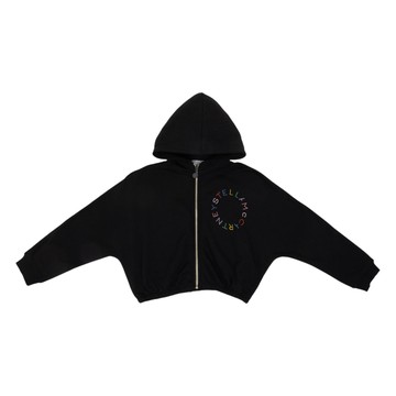 Stella McCartney Kids 字母 logo 連帽外套