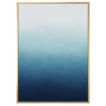 Boluo 菠蘿選畫所 掛畫 漸層濃霧  59.4 x 42cm  金色框
