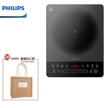【限量贈藤編包】PHILIPS 飛利浦智慧變頻電磁爐 2026/04最新上市