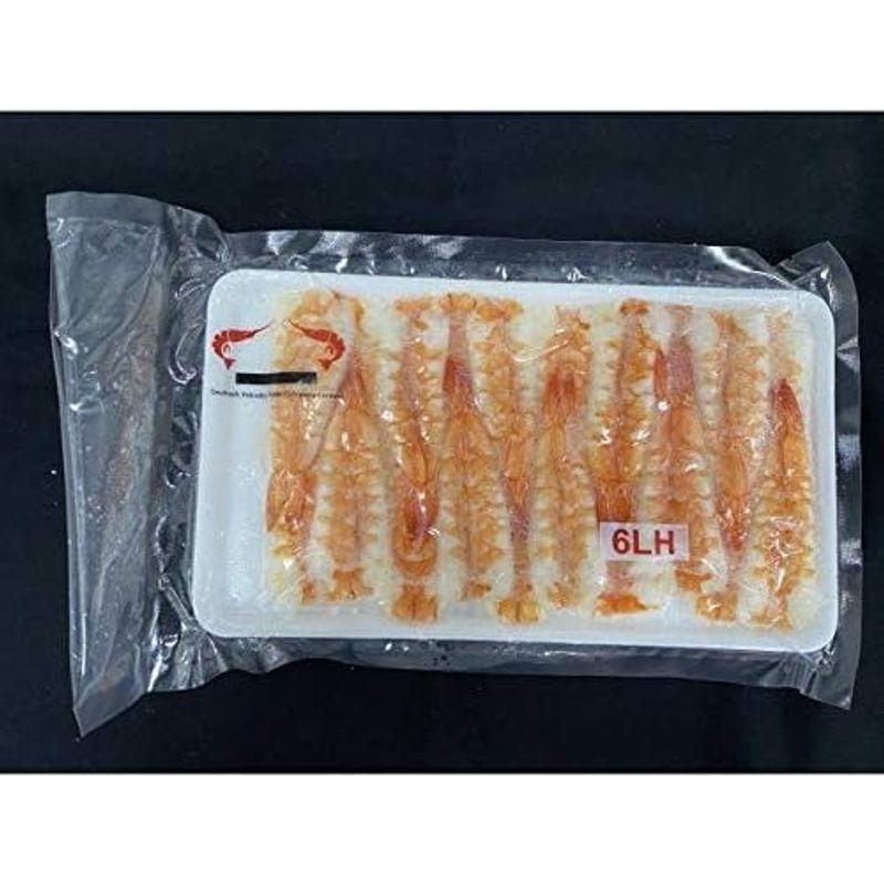 寿司海老 バナメイ 頭肉付 6LHサイズ 20枚入り 175グラム 冷凍