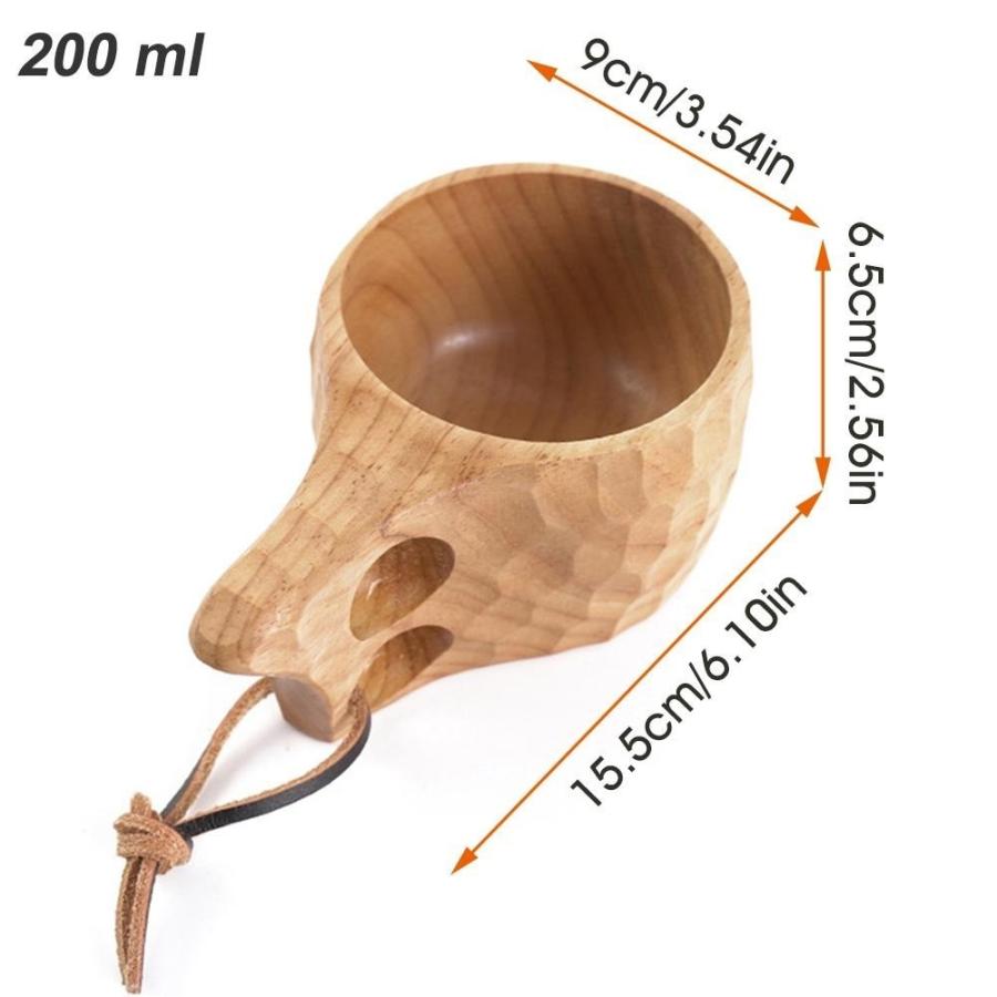 木製 マグカップ おしゃれ 北欧 カップ コップ インテリア アウトドア ホット コールド 手作り コーヒーカップ ティーカップ スープマグ かわいい お茶 ミルク