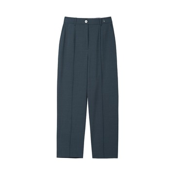 rather 經典麂皮拼接九分褲