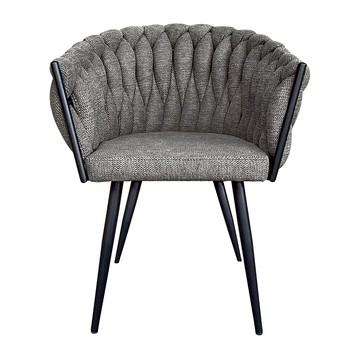 艾拉布面扶手椅-多色可選鐵灰色